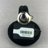 Amethyst Quartz Cabochon Swirl Ring - Size 7.5