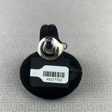 Amethyst Quartz Cabochon Swirl Ring - Size 7.5