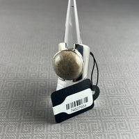 Wide Fossilized Coral Sterling Silver Ring: Size 7