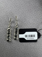 4-Stone Herkimer Diamond Quartz Earrings w/Leverback Wires