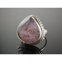 Cacoxenite Sterling Silver Ring – Size 8.0
