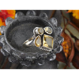 Citrine Sterling Silver Ring – Size 7.5