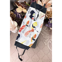 Handsewn Face Cover with Filter Pocket, Bendable Nose Wire, and Adjustable Elastic - Let’s Have Some Sushi - 5 Sizes