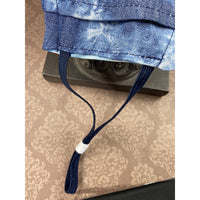 Handsewn Face Cover with Filter Pocket, Bendable Nose Wire, & Adjustable Elastic- California Huntington Beach Santa Monica Pier - 5 Sizes