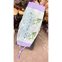 Handsewn Face Cover with Filter Pocket, Bendable Nose Wire, & Adjustable Elastic - Hydrangea Flowers - 5 Sizes