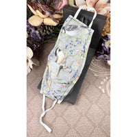 Handsewn Face Cover with Filter Pocket, Bendable Nose Wire, & Adjustable Elastic - Wildlife Birds - 5 Sizes