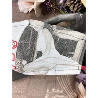 Handsewn Face Cover with Filter Pocket, Bendable Nose Wire, & Adjustable Elastic - Marilyn Monroe Design II - 5 Sizes
