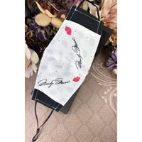 Handsewn Face Cover with Filter Pocket, Bendable Nose Wire, & Adjustable Elastic - Marilyn Monroe - 5 Sizes
