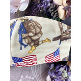 Handsewn Face Cover with Filter Pocket, Bendable Nose Wire, & Adjustable Elastic - U.S. Army Special Forces  - 5 Sizes