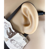 Handsewn Face Cover with Filter Pocket, Bendable Nose Wire, & Adjustable Elastic - Buddha Brown - 5 Sizes