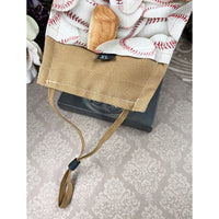 Handsewn Face Cover with Filter Pocket, Bendable Nose Wire, Adjustable Elastic, & Pre-Washed - Baseball - 5 Sizes