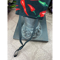 Handsewn Face Cover with Filter Pocket, Bendable Nose Wire, Adjustable Elastic, & Pre-Washed - Red Hot Chili Peppers - 5 Sizes