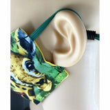 Handsewn Face Cover with Filter Pocket, Bendable Nose Wire, Adjustable Elastic, & Pre-Washed - Jungle Animals - 5 Sizes