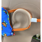 Handsewn Face Cover with Filter Pocket and Bendable Nose Wire - Super Mario World  - 5 Sizes