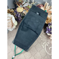 Handsewn and Machine-Embroidered Face Cover with Filter Pocket, Bendable Nose Wire, Adjustable Elastic - I Heart Italy & Venice - 5 Sizes