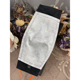 Handsewn and Machine-Embroidered Face Cover with Filter Pocket, Bendable Nose Wire, & Adjustable - Abbey Road - 5 Sizes