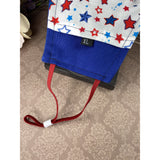 Handsewn and Machine-Embroidered Face Cover with Filter Pocket, Bendable Nose Wire, & Adjustable - USAF Veteran Personalized - 5 Sizes