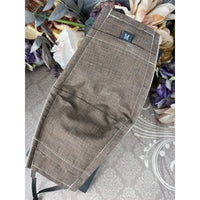 Handsewn and Machine-Embroidered Face Mask with Filter Pocket, Bendable Nose Wire, & Adjustable - Be Kind  - 5 Sizes