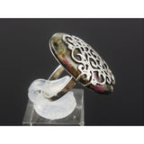 Eudalyte Sterling Silver Ring - Size 6.5