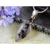 Montana Agate & Smoky Topaz Pendant/Necklace