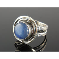 Kyanite Sterling Silver Ring – Size 6.4
