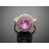 Alexandrite (Lab) Sterling Silver Ring - Size 8.5