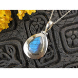 Labradorite Sterling Silver Pendant/Necklace