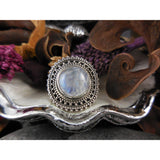 Moonstone Sterling Silver Ring - Size 7.75