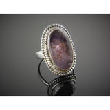 Cacoxenite Sterling Silver Ring - Size 6.5