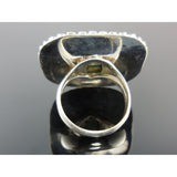 Turquoise Sterling Silver Ring - Size 4.75