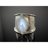 Moonstone Sterling Silver Ring – Size 7.5