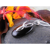 Onyx Goddess Sterling Silver Pendant/Necklace