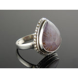 Cacoxenite Sterling Silver Ring – Size 8.0