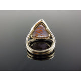 Cacoxenite Mineral Sterling Silver Ring - Size 6