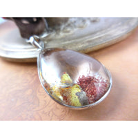 Lodolite Quartz .925 Sterling Silver Pendant/Necklace