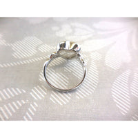 Golden Rutilated Quartz Heart-Shaped .925 Sterling Silver Bezel Ring - Size 6.25