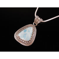 Larimar Sterling Silver Pendant/Necklace
