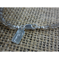 Sterling Silver Smoky Quartz and Dendritic Agate Necklace