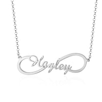 Personalized Infinity Necklace with 1 Name