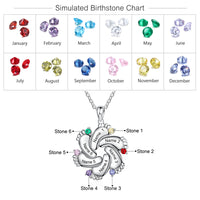 Personalized Baby Feet Sterling Silver Pendant/Necklace: 1 Name