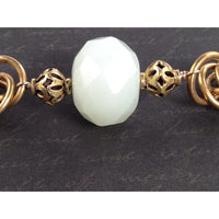 Amazonite Gemstone Persian Weave Necklace