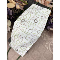 Handsewn Face Cover with Filter Pocket, Bendable Nose Wire, & Adjustable Elastic - Faith, Love, Hope, Home - 5 Sizes